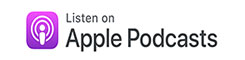 Listen on Apple Podcasts logo
